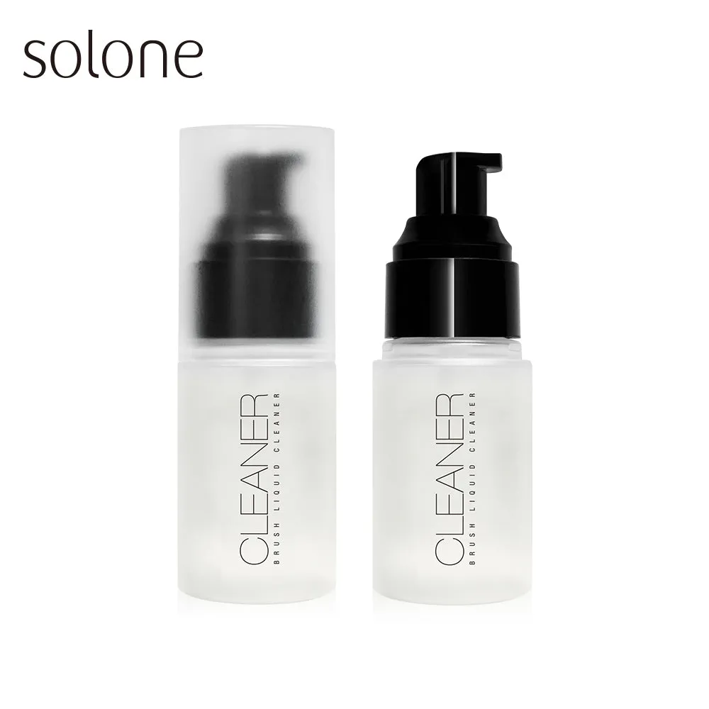 ✨新品✨Solone 專屬刷具/粉撲清潔水洗清潔液 35ml （官方貨裝尺寸，沒有其他大細）【全網香港現貨】