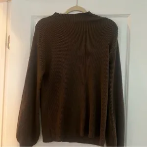 Song of Style Brown Ribbed Sweater nwot size xs