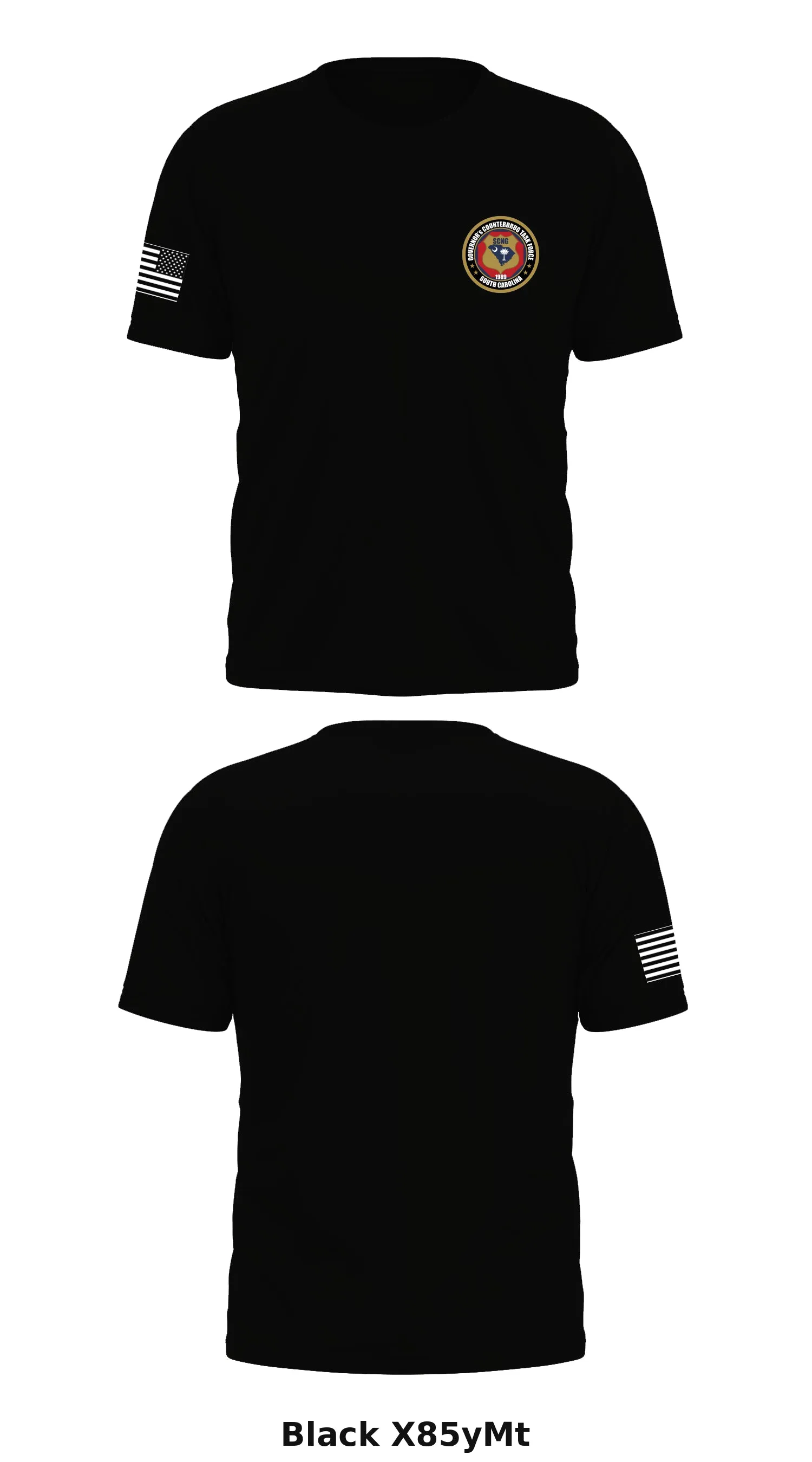South Carolina Counterdrug Task Force  Store 1 Core Men's SS Performance Tee - X85yMt