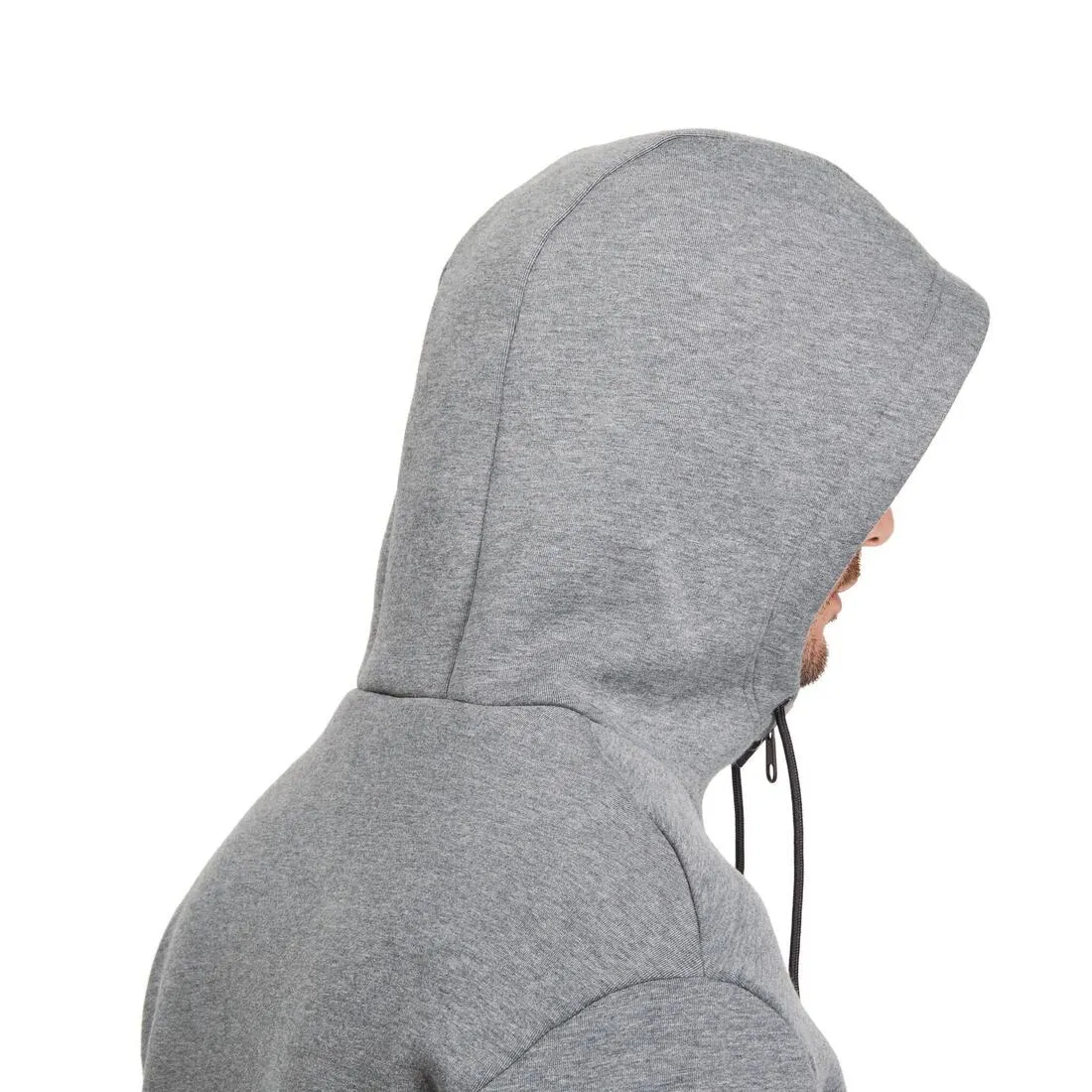 Spacer Gym & Pilates Hoodie Jacket - Medium Grey