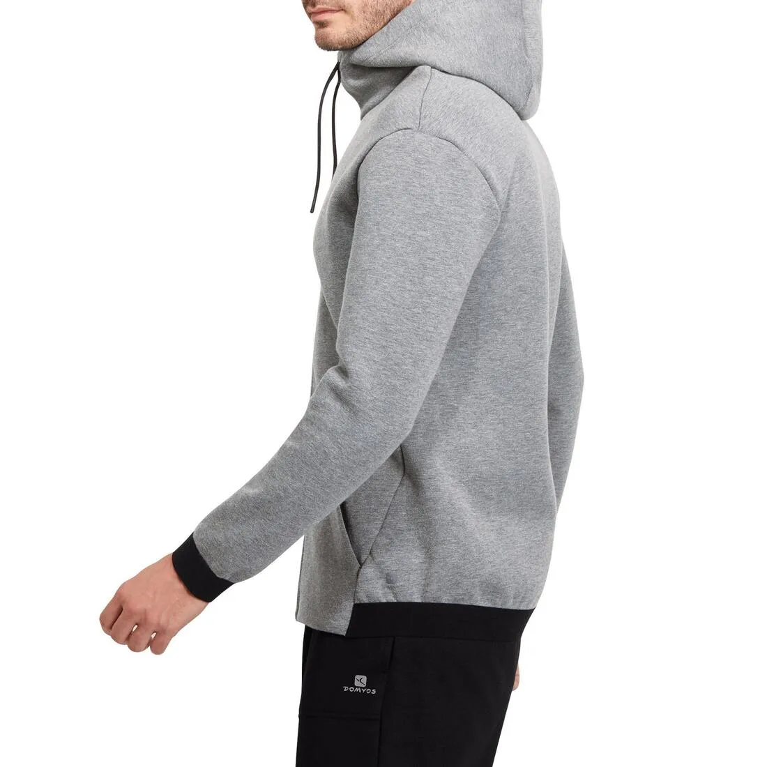 Spacer Gym & Pilates Hoodie Jacket - Medium Grey