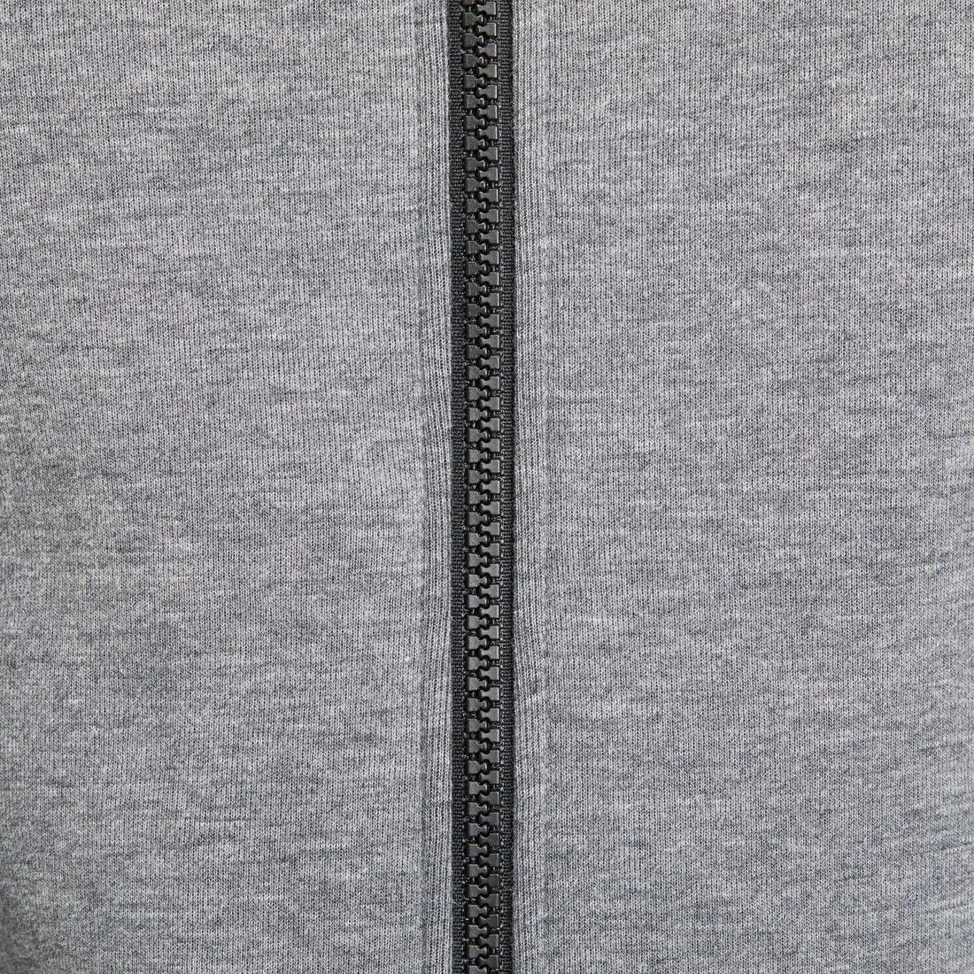 Spacer Gym & Pilates Hoodie Jacket - Medium Grey
