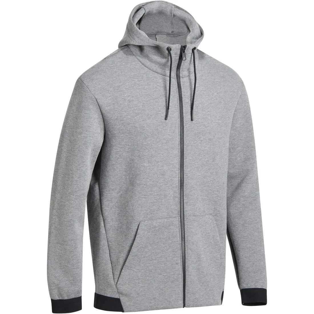 Spacer Gym & Pilates Hoodie Jacket - Medium Grey