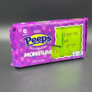 SPECIAL Peeps Marshmallow Monsters 3pk 42g (USA) HALLOWEEN