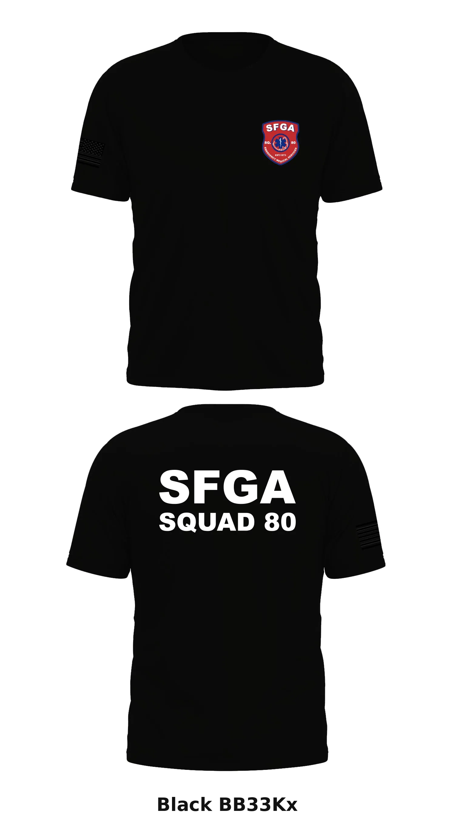Squad 80 Store 1 Core Men's SS Performance Tee - BB33Kx