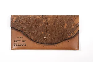 St. Louis Map Clutch