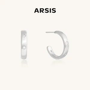 Starry Night Hoop Earrings
