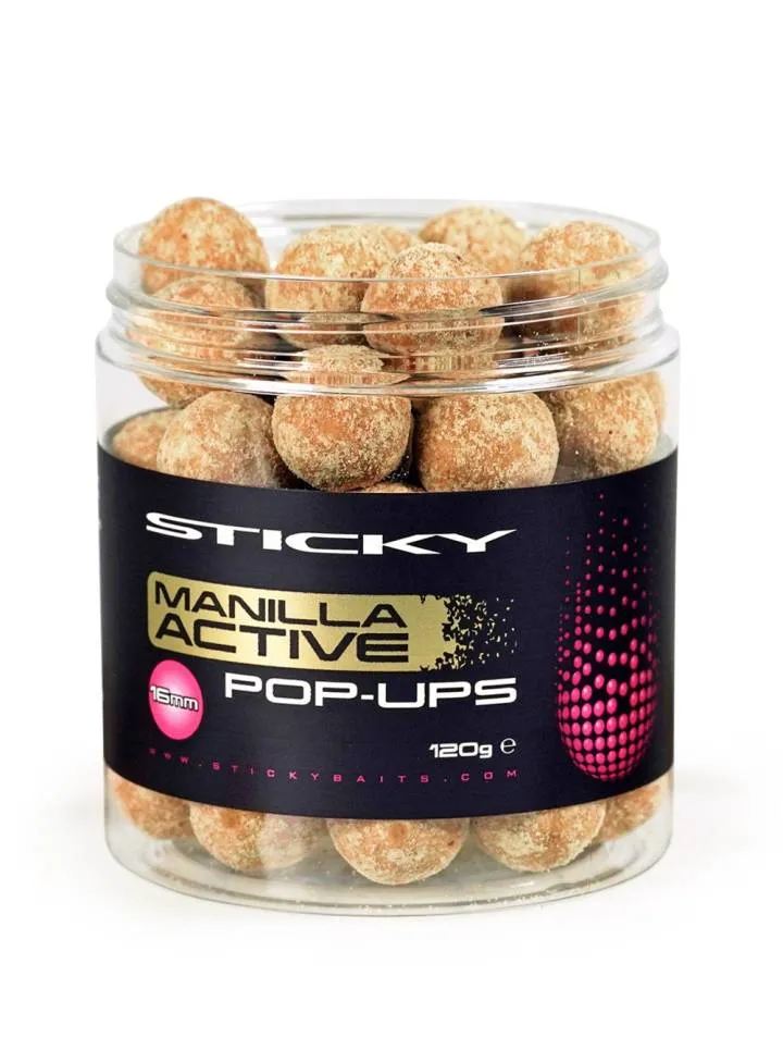 Sticky Baits Manilla Active Pop-Ups