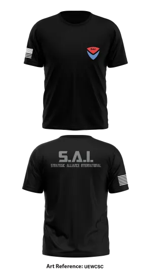 STRATEGIC ALLIANCE INTERNATIONAL Core Men's SS Performance Tee - UEwCsC