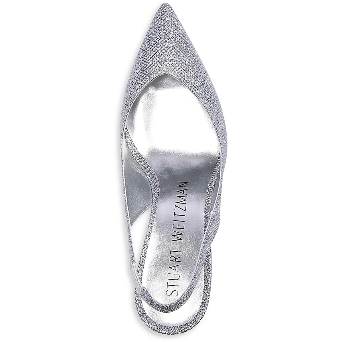 Stuart Weitzman Womens EVA 75 SLINGBACK Cushioned Footbed Slingback Heels