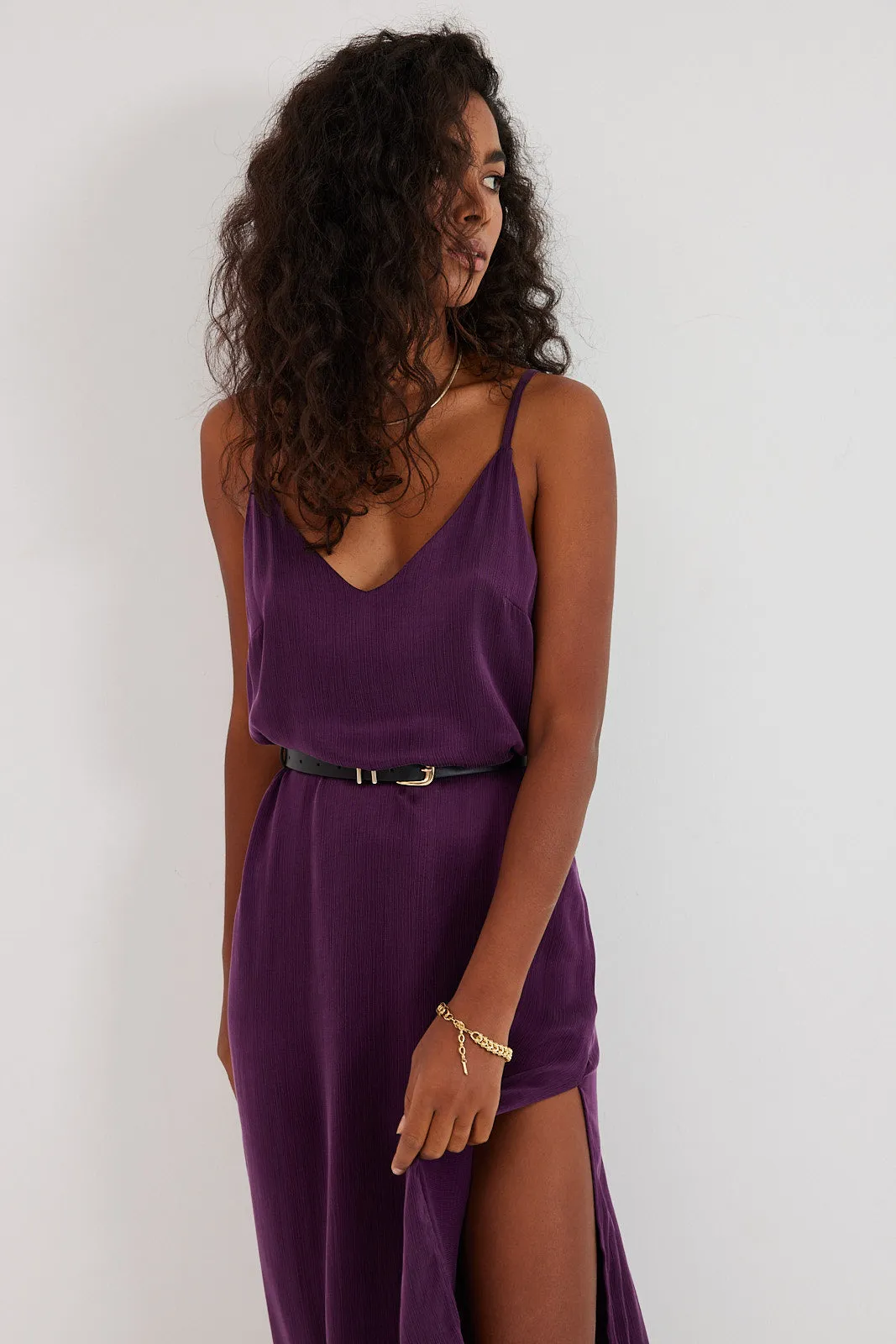 Sukienka Gloria plum