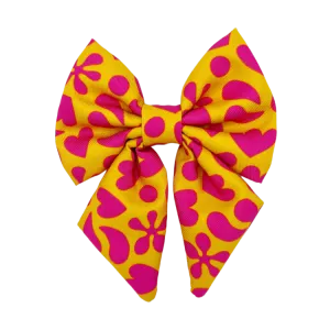 Sunny Vibes - Dog Sailor Bowtie