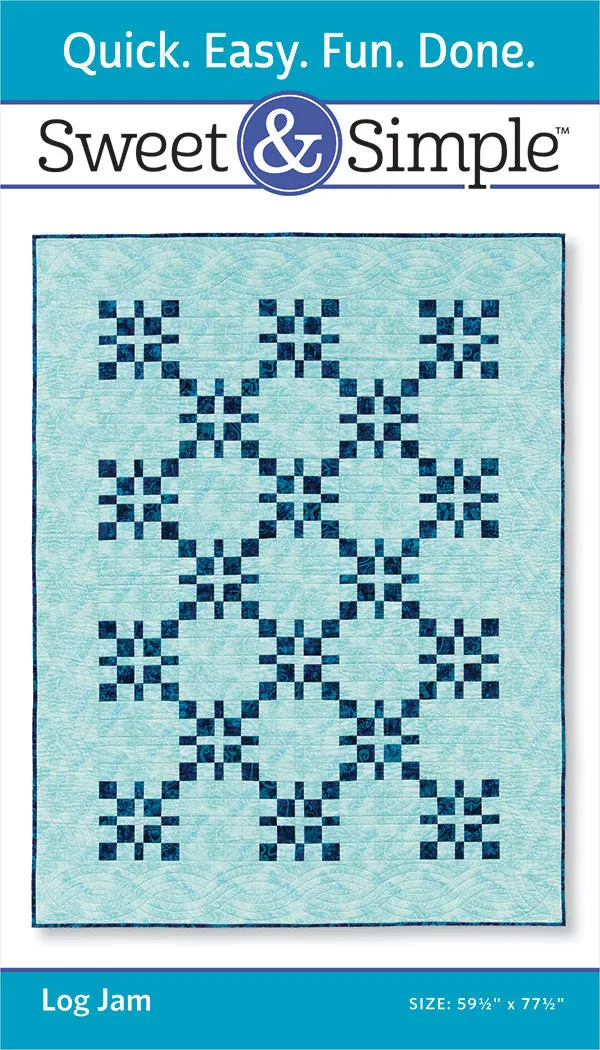 Sweet and Simple Log Jam Pattern