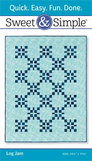 Sweet and Simple Log Jam Pattern