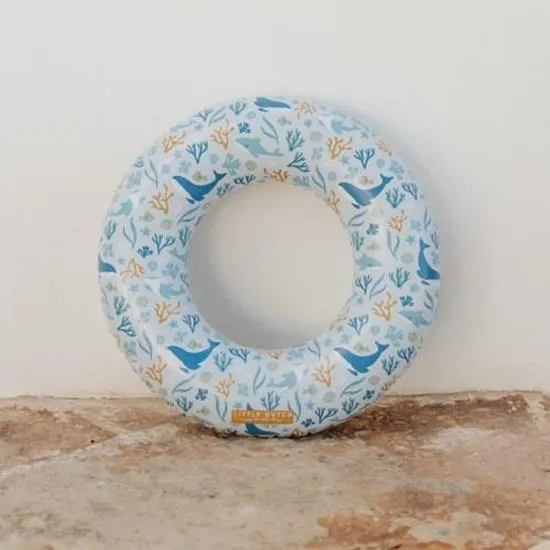 Swim Ring, Oceans Dreams Blue - Little Dutch
