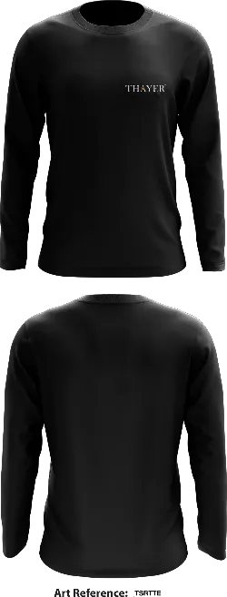 Thayer Store 1 Core Men's LS Performance Tee - tsrTte