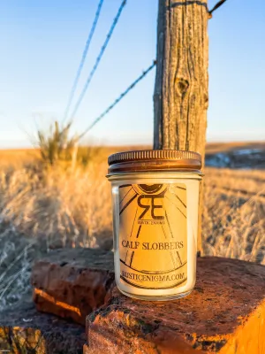 The Calf Slobbers Candle