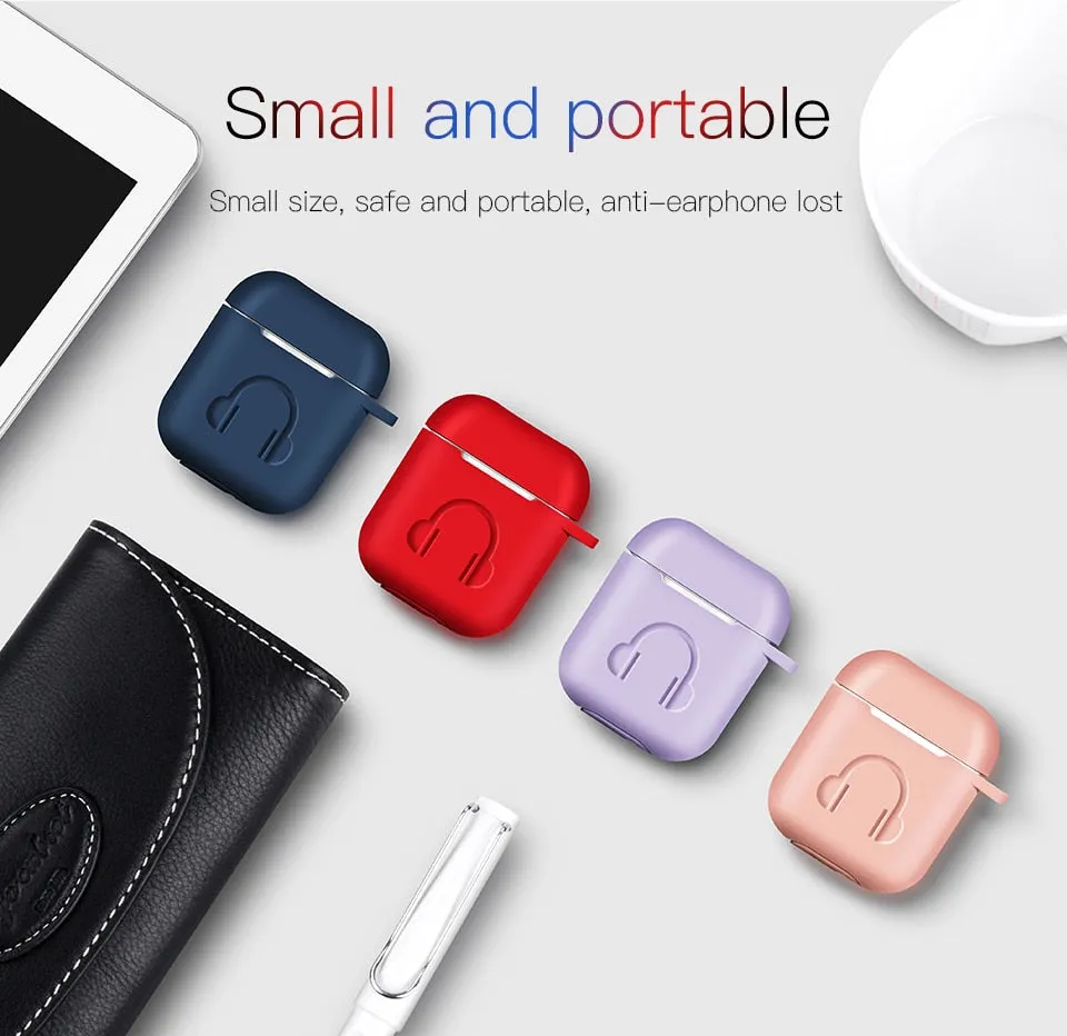 The Classy Red Cover Case for Airpods