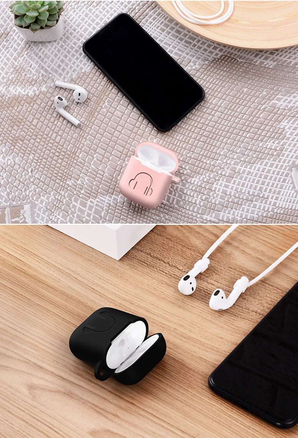 The Classy Red Cover Case for Airpods
