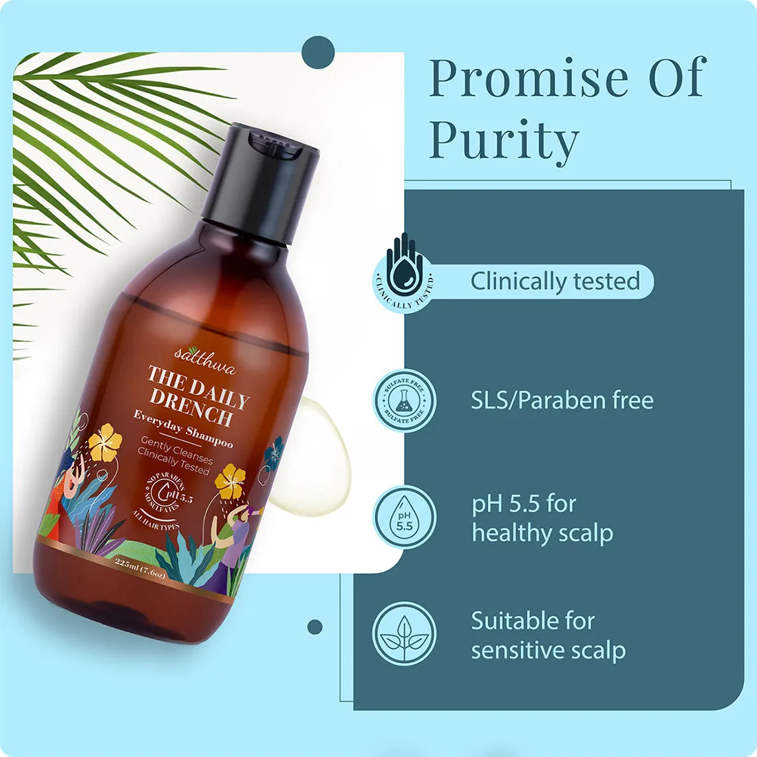 The Daily Drench - Mild Everyday pH 5.5 Shampoo