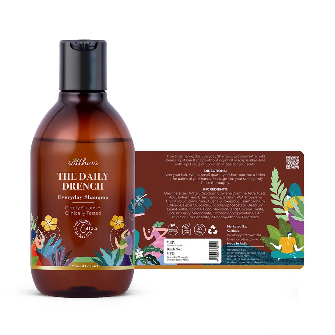 The Daily Drench - Mild Everyday pH 5.5 Shampoo