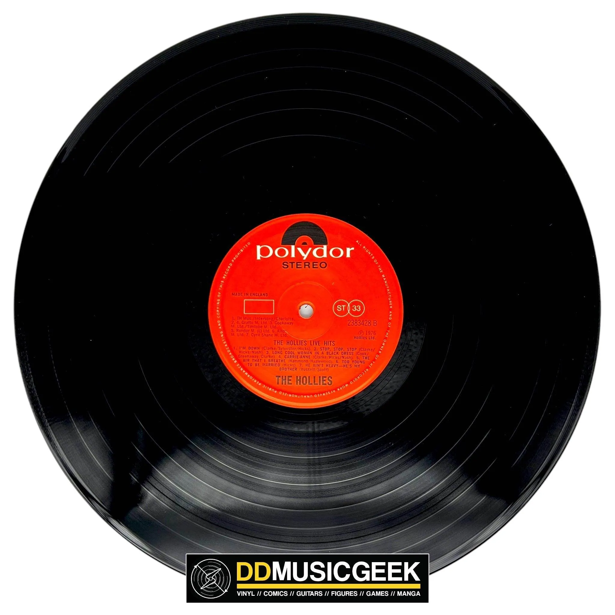 The Hollies: Hollies. Live Hits. (LP, Album)