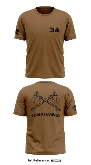 TOMAHAWKS Store 1 Core Men's SS Performance Tee - N7dX2B