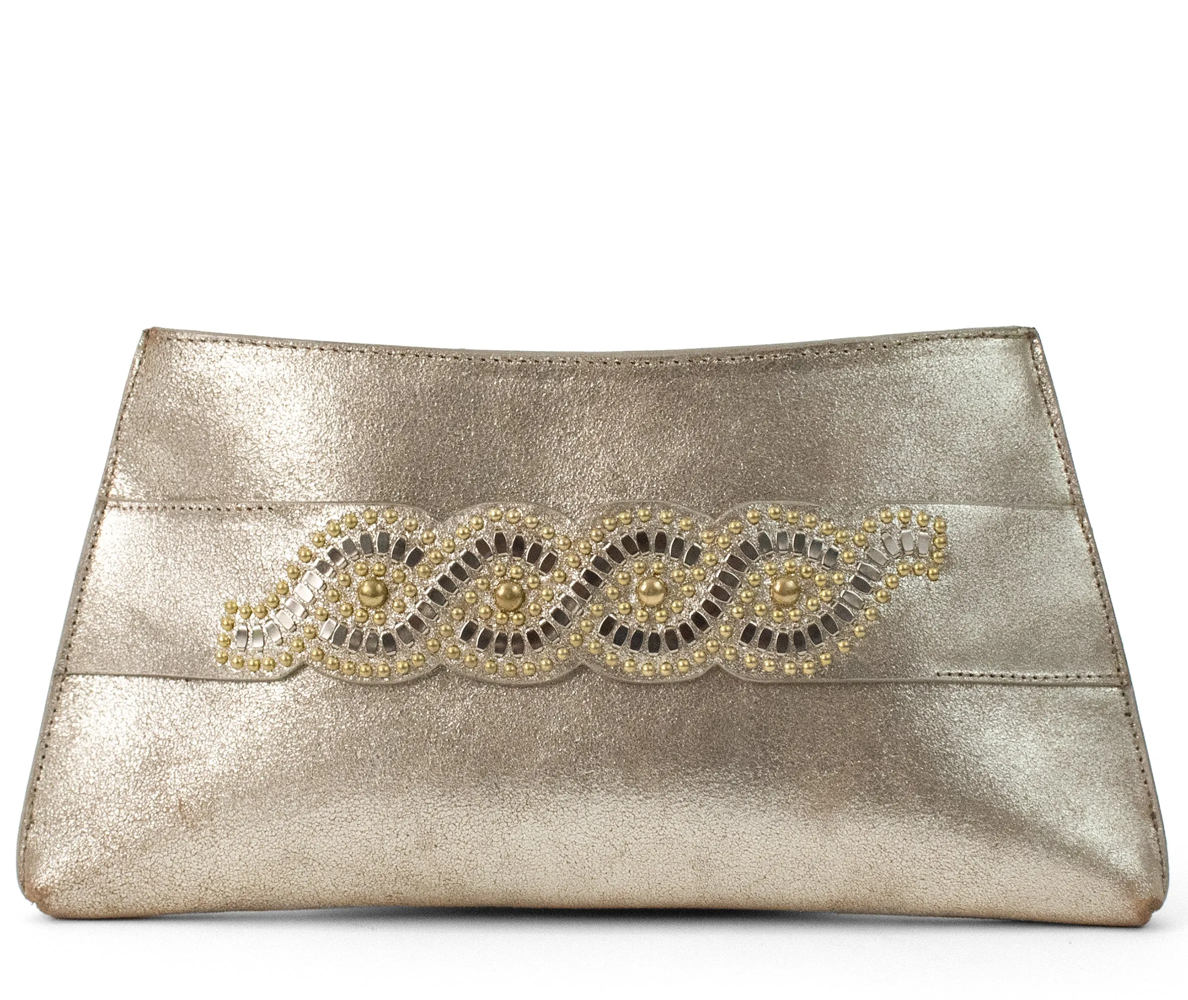 Topaz Sculpted Clutch