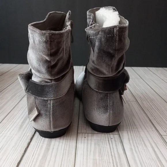 Torrid Velvet Bow Ankle Bootie