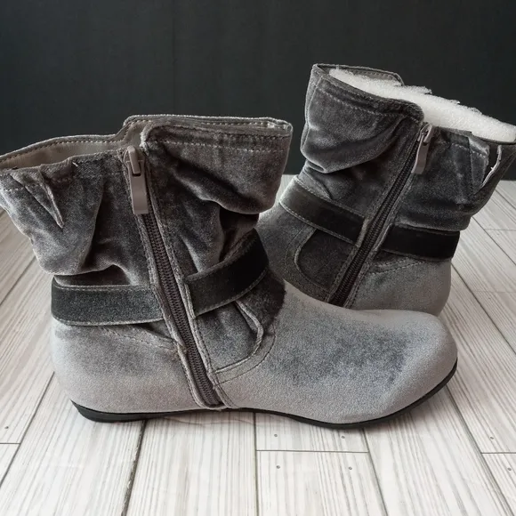 Torrid Velvet Bow Ankle Bootie