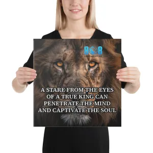 True King Stare Canvas