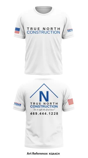 True North Construction Store 1 Core Men's SS Performance Tee - kqA4Ch