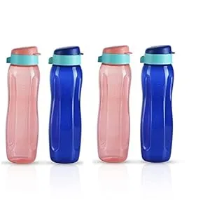 Tupperware Flip Top 750 ml Water Bottle Set Of 4