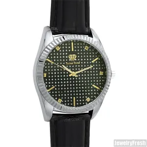 Two Tone Real Diamond Luxury Watch