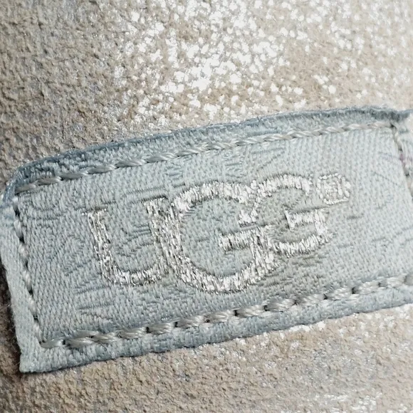 Ugg Classic Short II Gold Lined Patchwork Winter Boots K279
