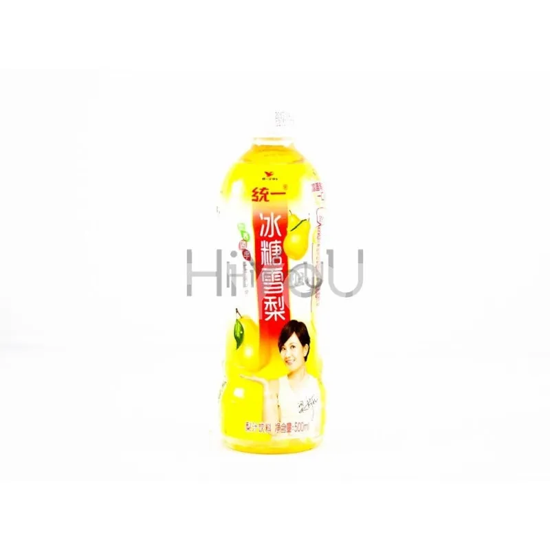 Unif Crystal Sugar Pear Drink 500ml ~ 统一冰糖雪梨茶 500ml