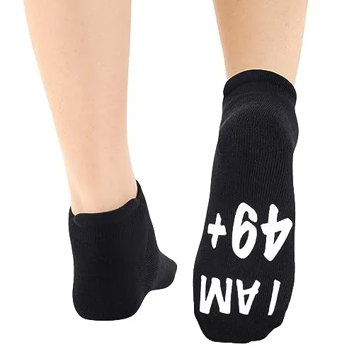 Unique 50th Birthday Gifts for Men Women, Crazy Silly 50st Birthday Socks, Funny Gift Idea for Unisex Adult 50-Year-Old