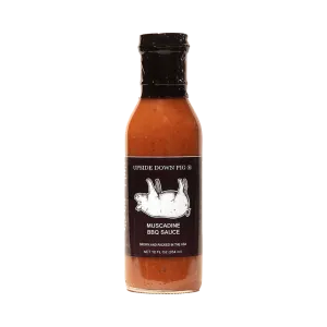 Upside Down Pig Muscadine Barbecue Sauce
