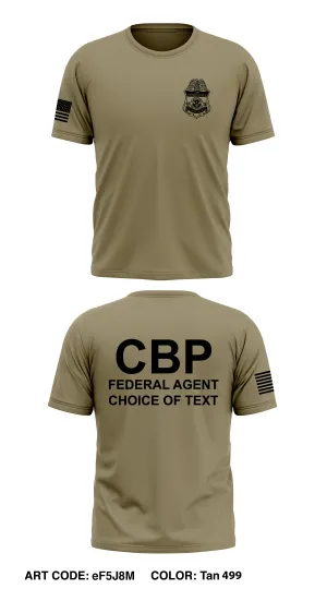 US Customs & Border Protection Core Men's SS Performance Tee - eF5J8M