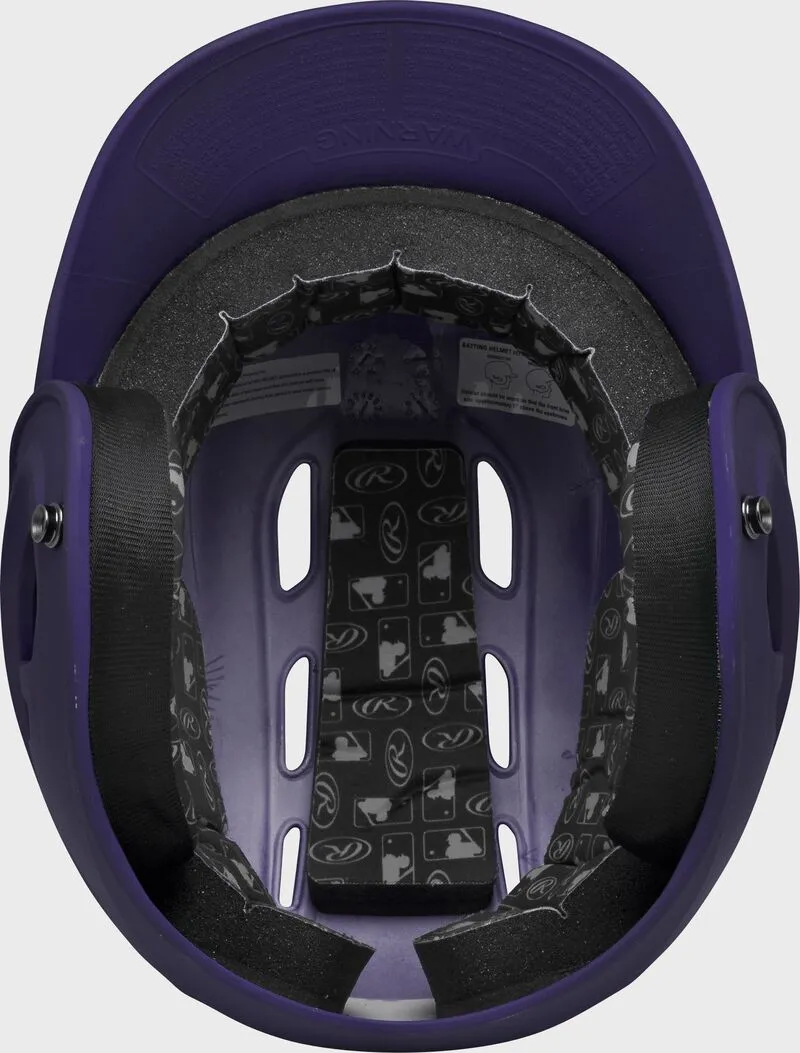 Velo Matte Junior Batting Helmet