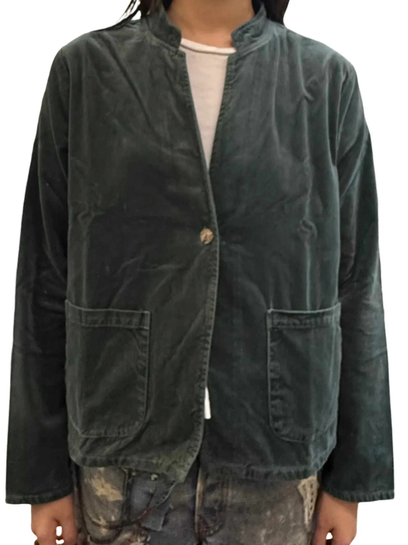 Velvet Crop Jacket