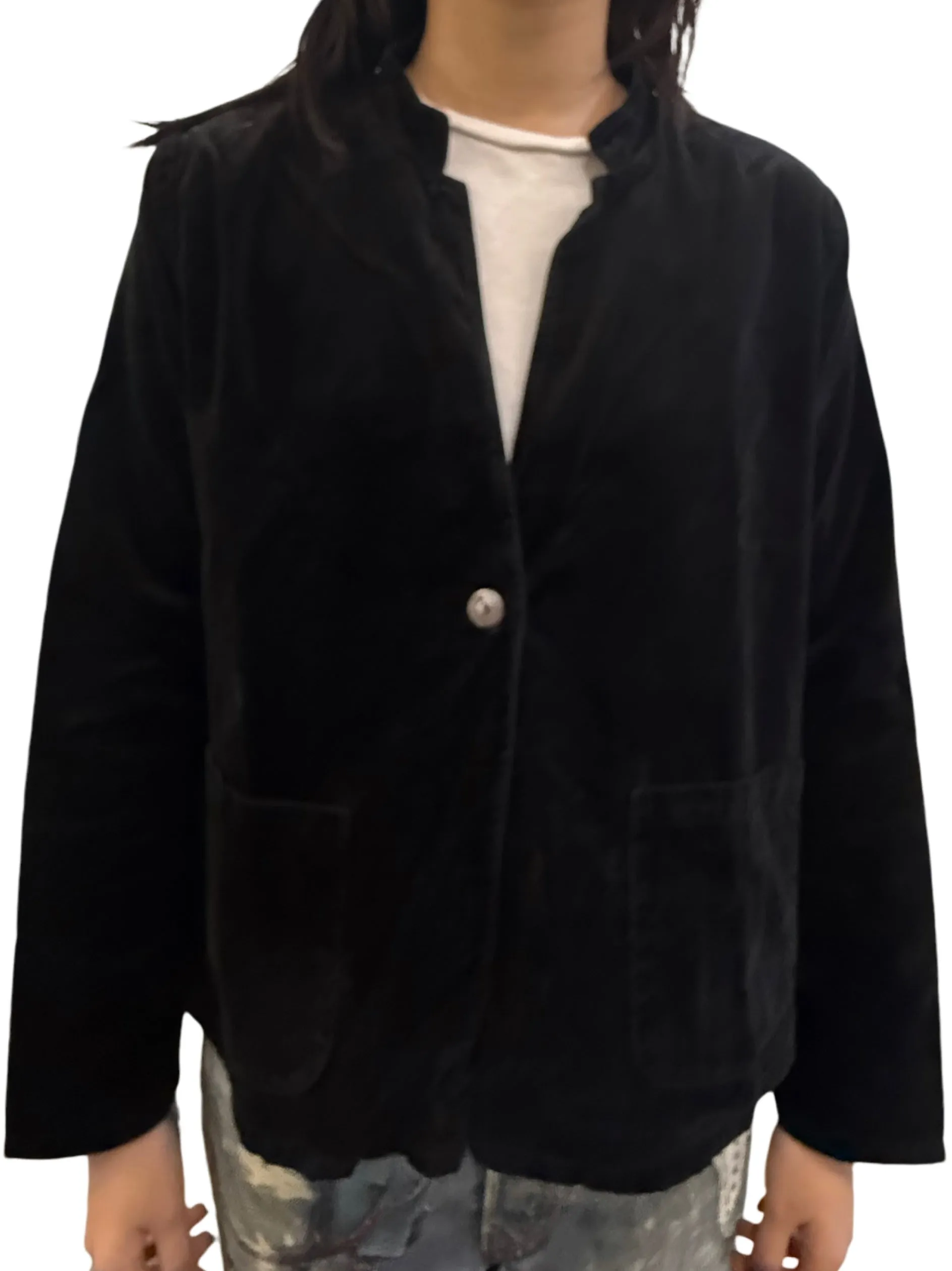 Velvet Crop Jacket