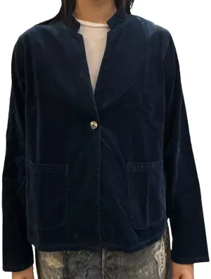 Velvet Crop Jacket