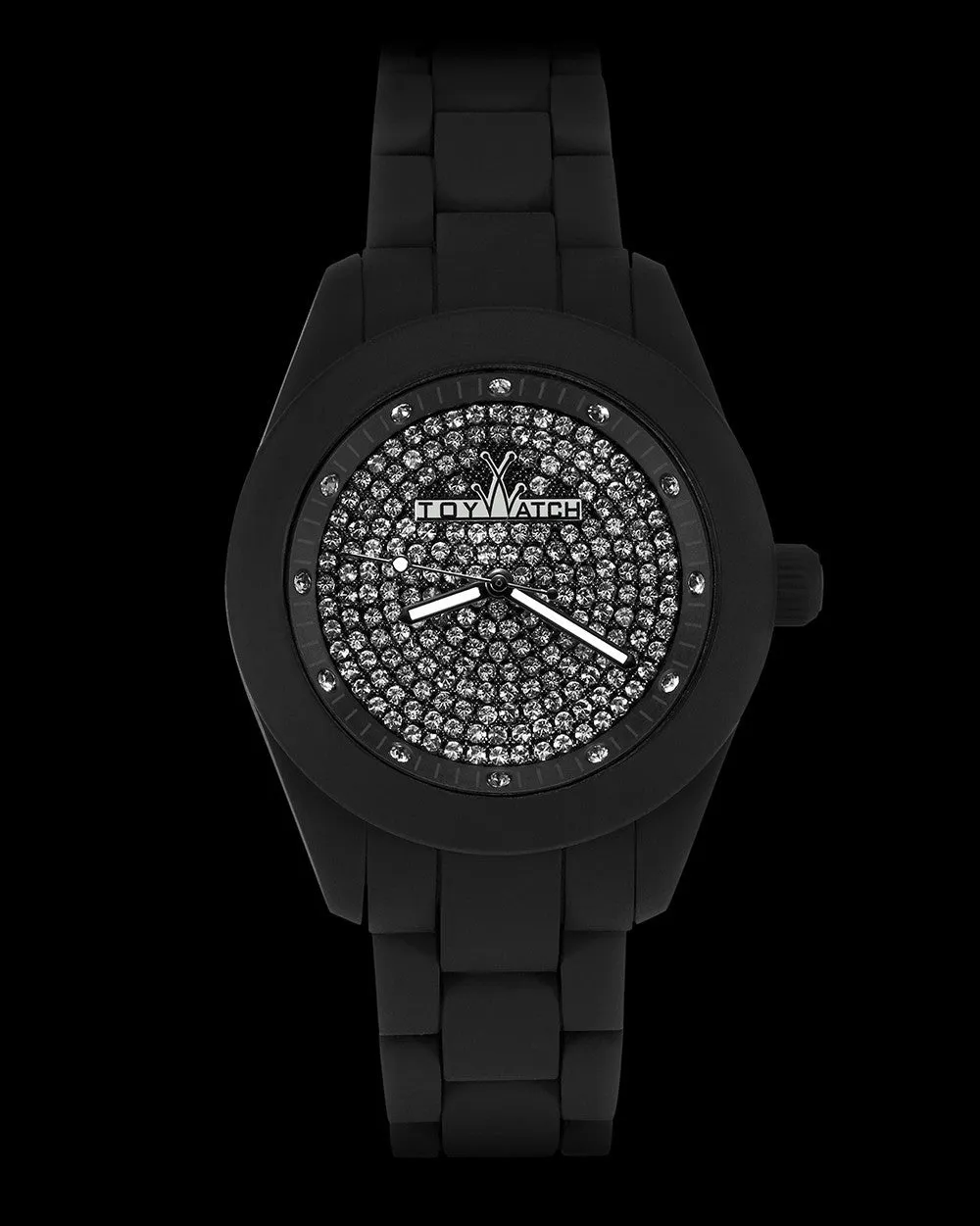 VELVETY BLACK FULL PAVE