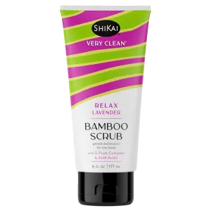 Very Clean Relax Lavender Bamboo Scrub