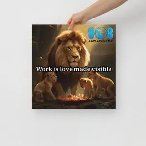 Visible Love Canvas