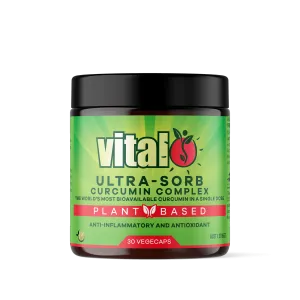 VITAL Ultra-Sorb Curcumin Plant Based Complex 30 Vegecaps