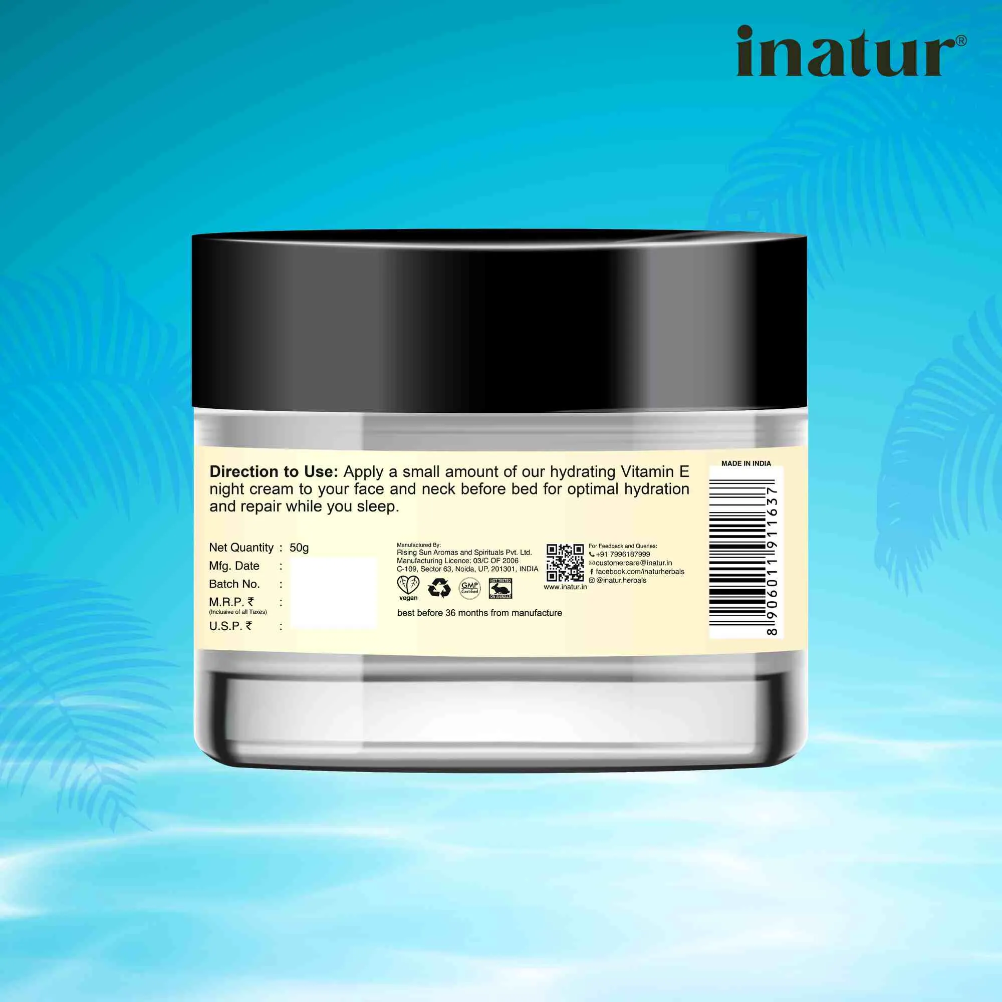 Vitamin E Night Cream - 50g