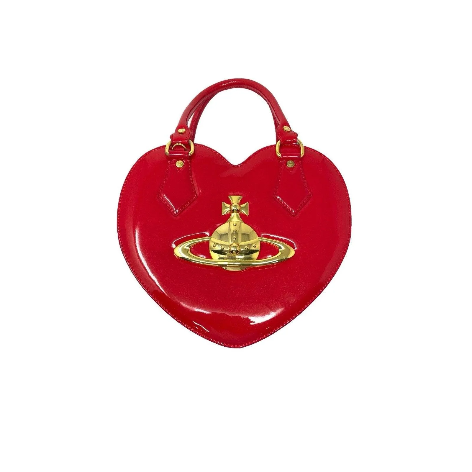 Vivienne Westwood Red Heart Bag