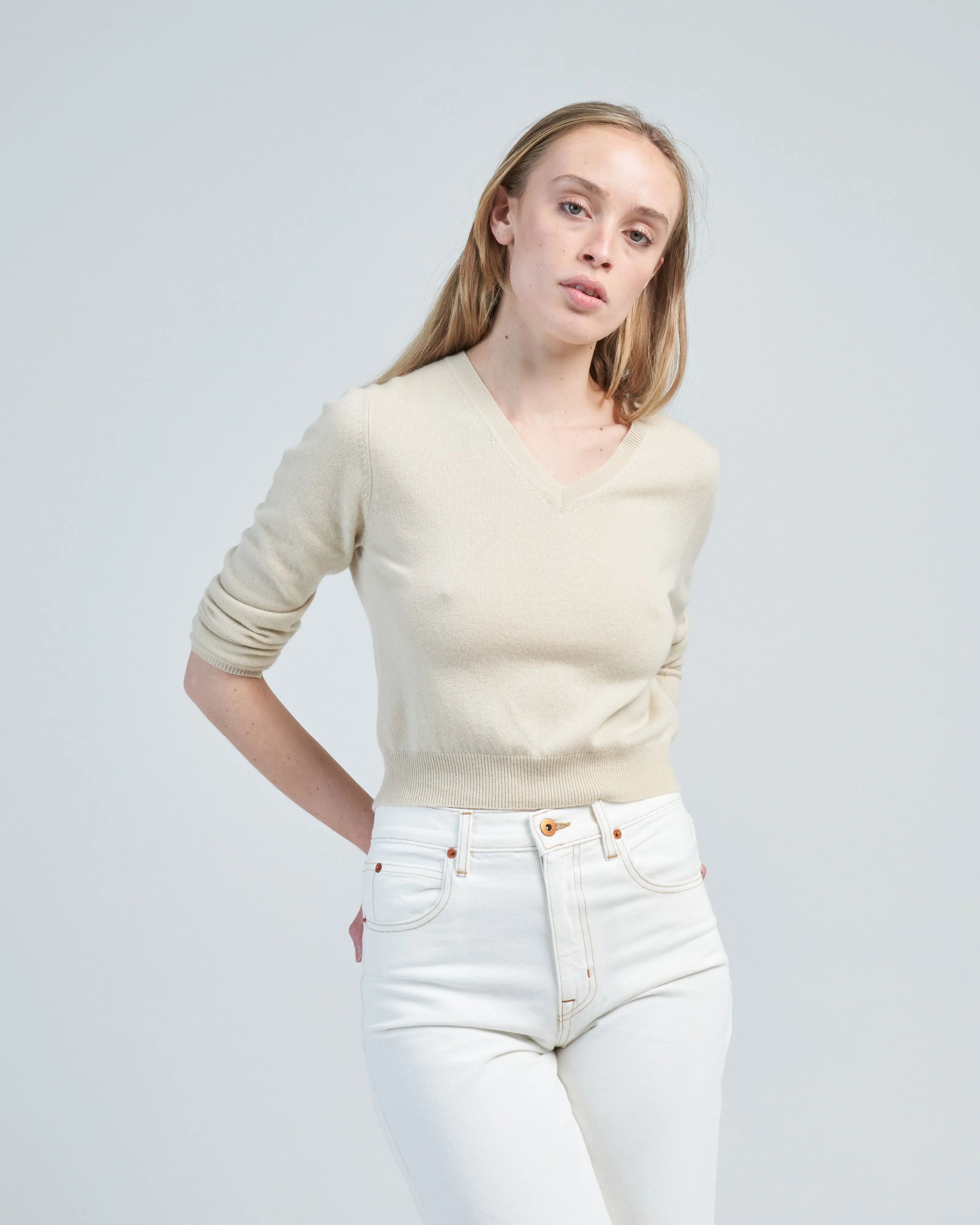 vneck sweater